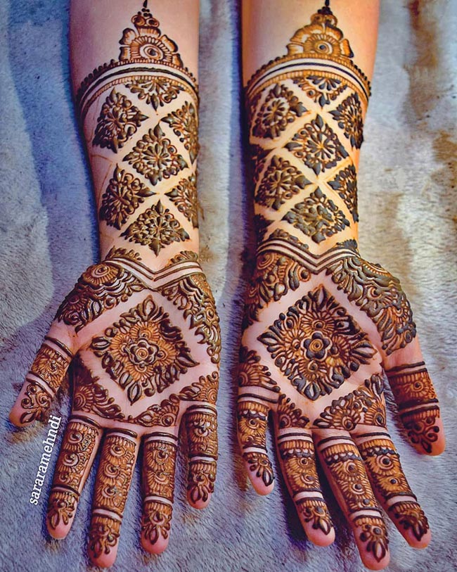 Top 151+ Arabic Mehndi Designs | WeddingBazaar