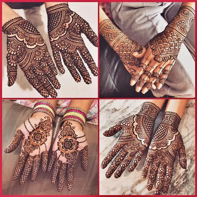 100+ Trending Finger Mehndi Designs for Brides and Bridesmaids